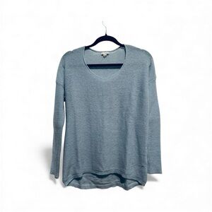 GAP Women's Light Blue Wool Long Sleeve Sweater XS